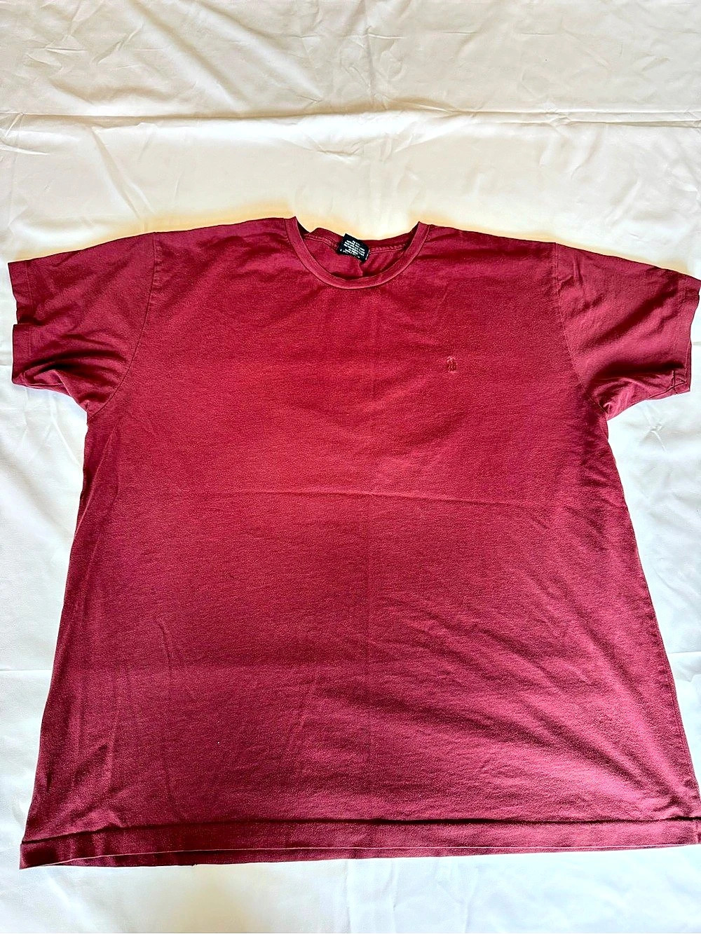 Polo Ralph Lauren Soft Cotton T-Shirt 100% Cotton Red X-Large